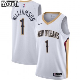 NBA New Orleans Pelicans Trikot Zion Williamson 1 Nike 2020-2021 Association Edition Swingman - Kinder